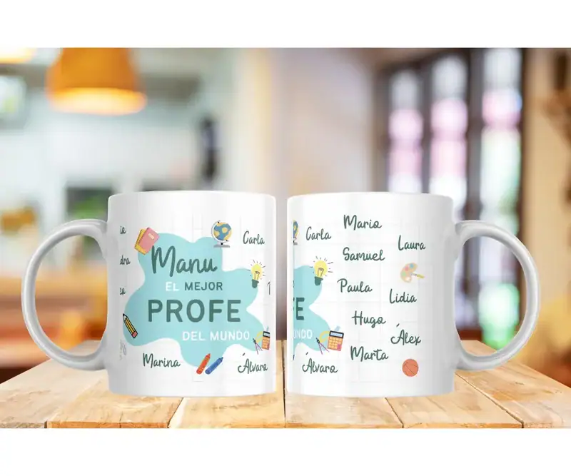Taza "Mejor profesor/a"