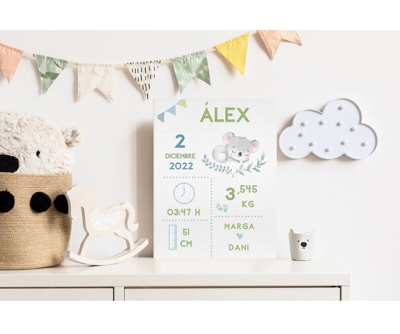 Natalicio Koala Durmiendo