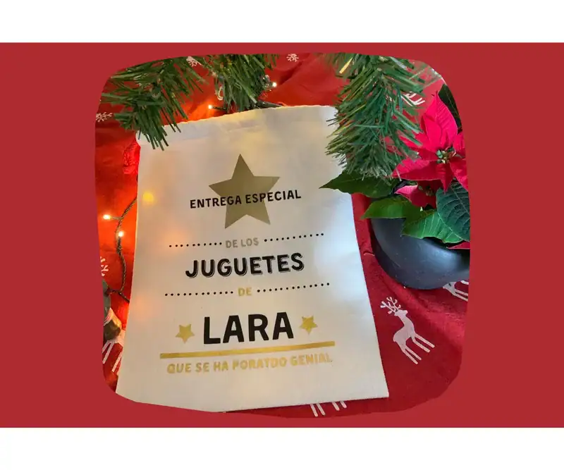 Saco Navidad personalizable - Imagen 2