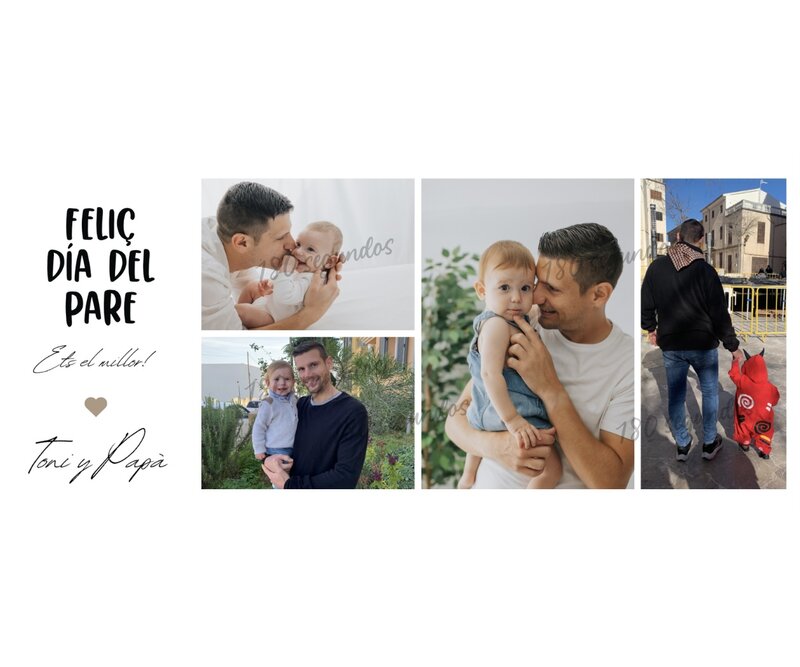 Taza Collage Papá - Imagen 3