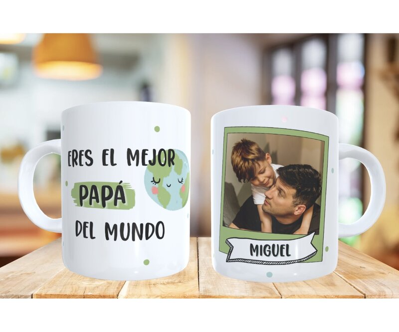 Taza "Eres el mejor papá del mundo"