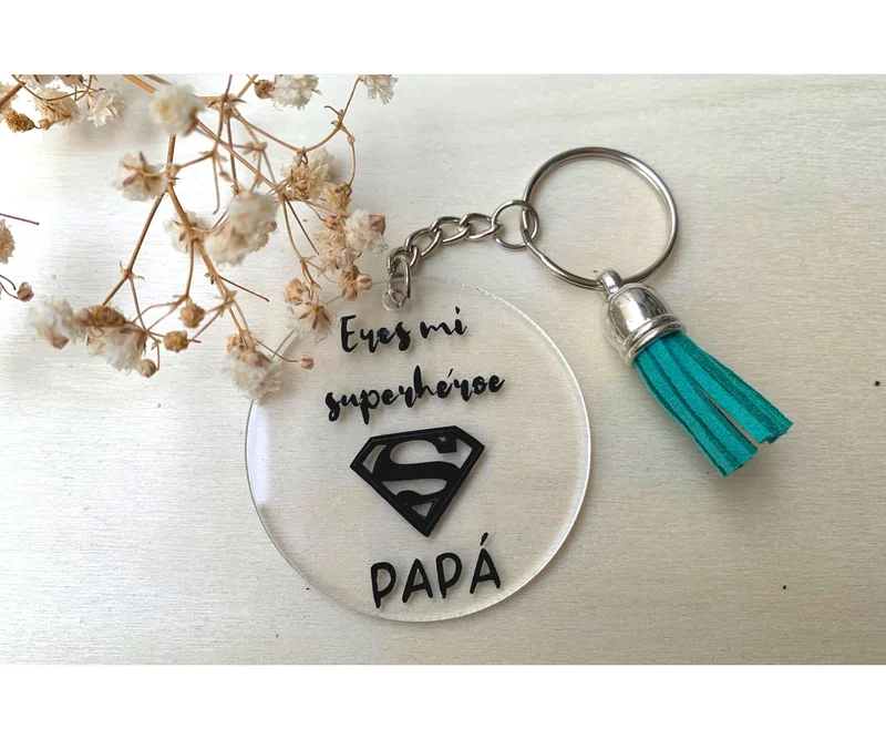 Llavero Súper Papá