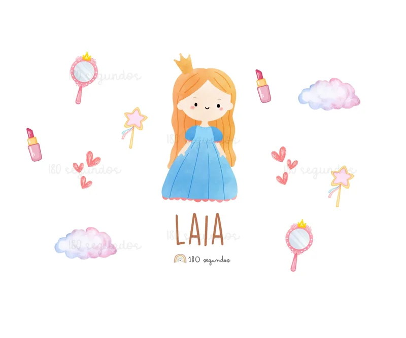 Botella Princesa Azul - Imagen 2