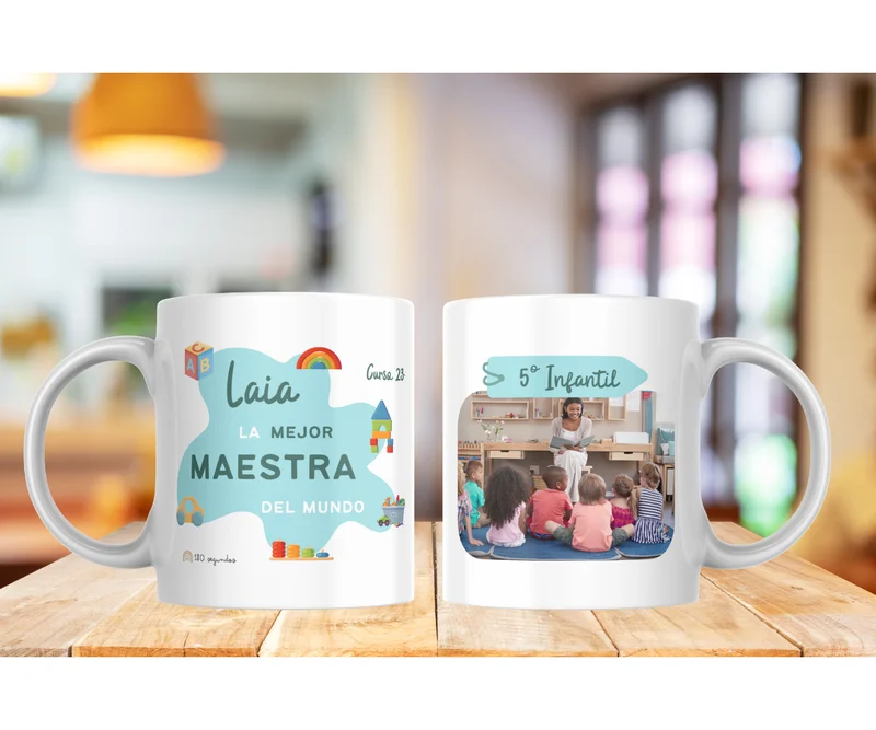 Taza "La mejor maestra del mundo"