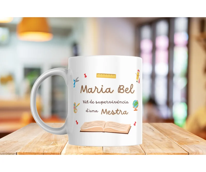 Taza "kit de supervivencia"