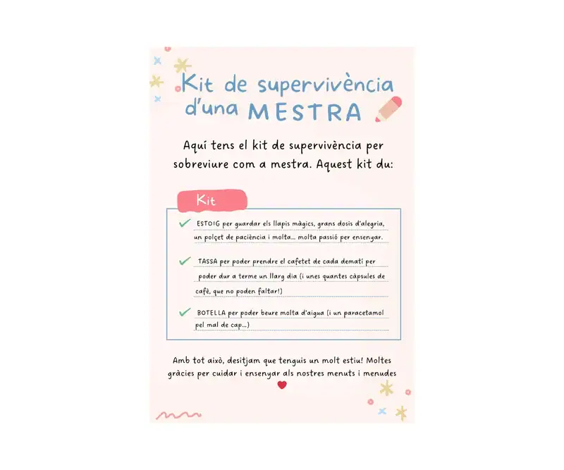 Kit de supevivencia del profesor - Imagen 7