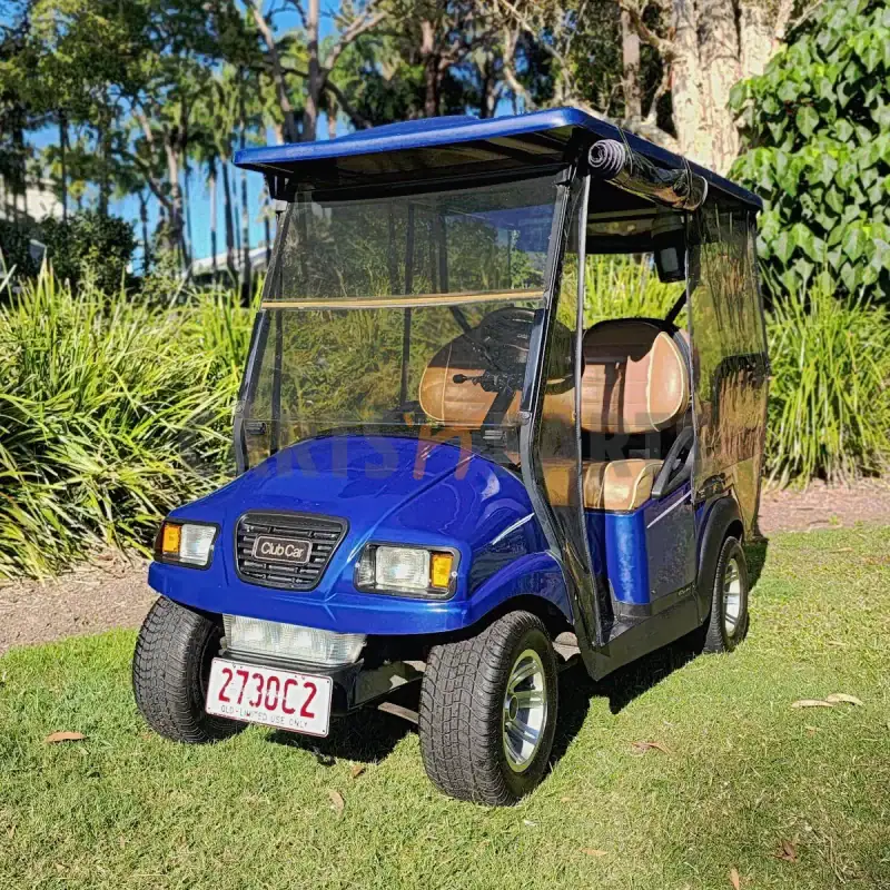 2015 Club Car Precedent 4 Seat Blue Golf Cart