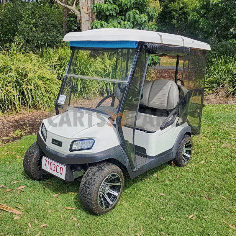 2021 Club Car TEMPO 4 Seat White Golf Cart