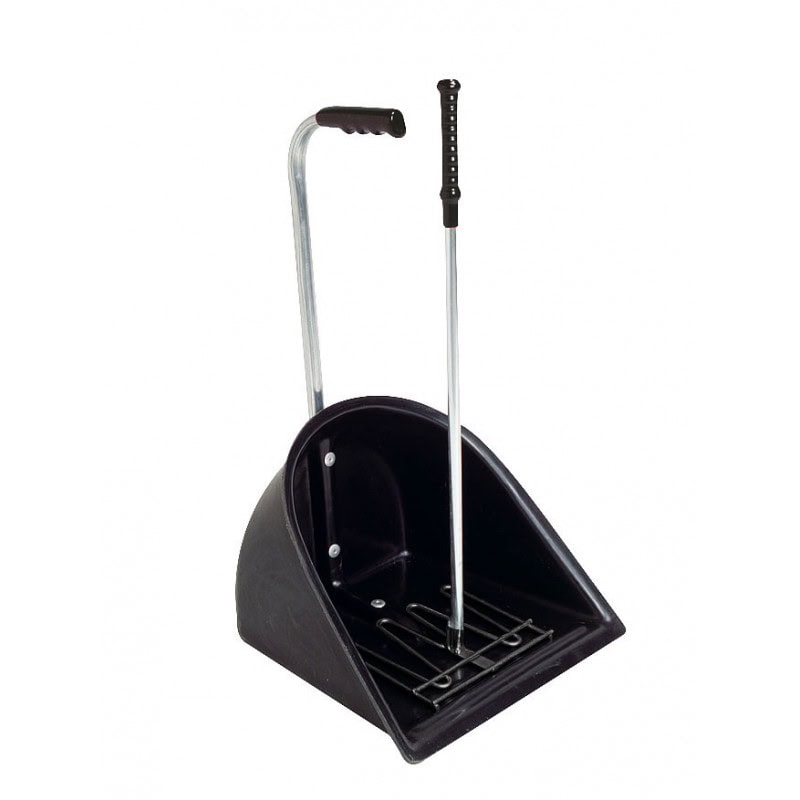 Lopatica sa grabljama crna