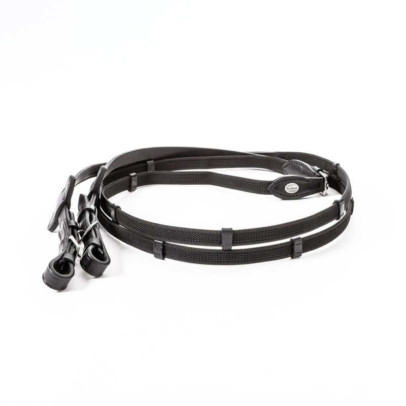 Gumeni dizgin 16mm Kavalkade crni