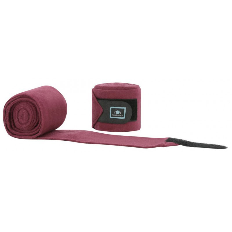 Bandaži Eco flis 3m Riding World bordo