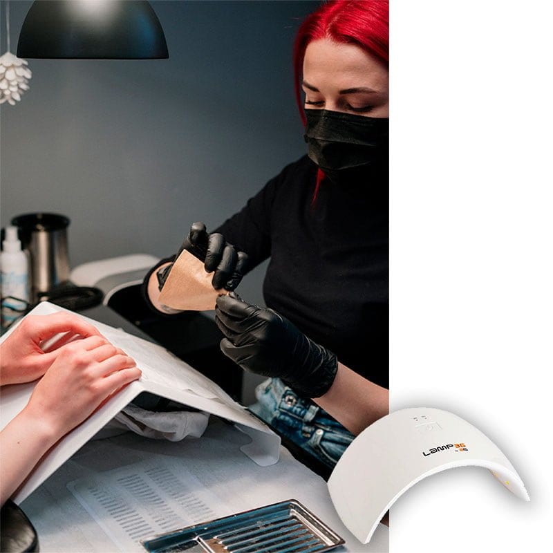 lámpara seca uñas led 36W AG - distribuciones ti