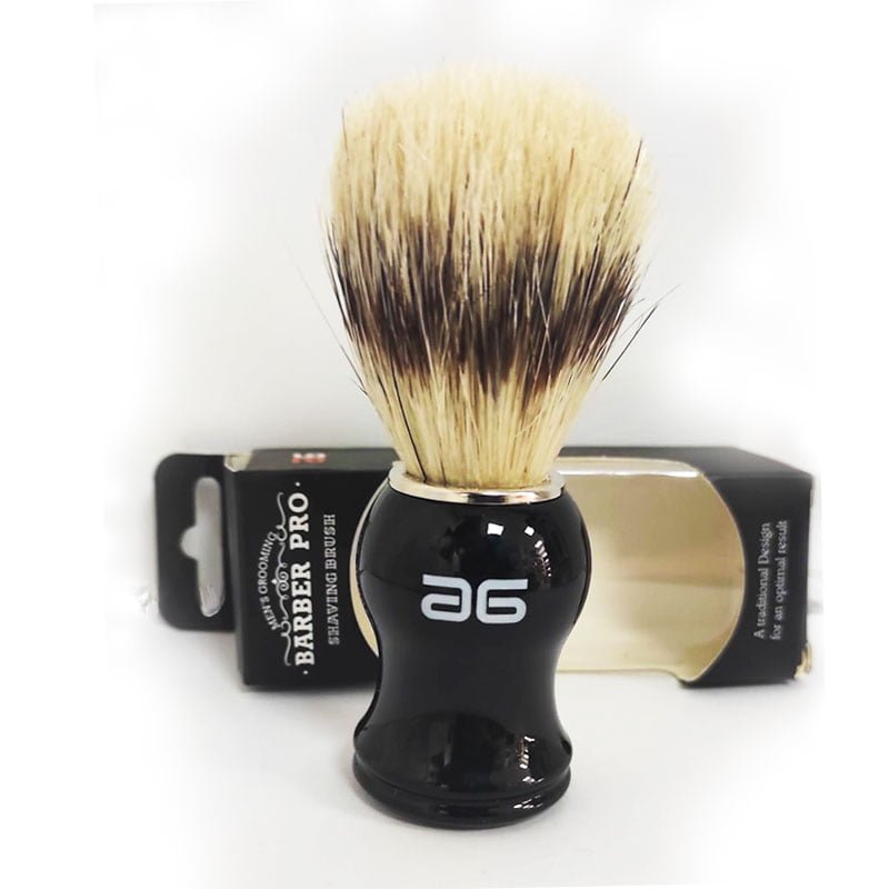 brocha-afeitar-jabali-barber-PRO-AG-NEGRA- distribuciones ti