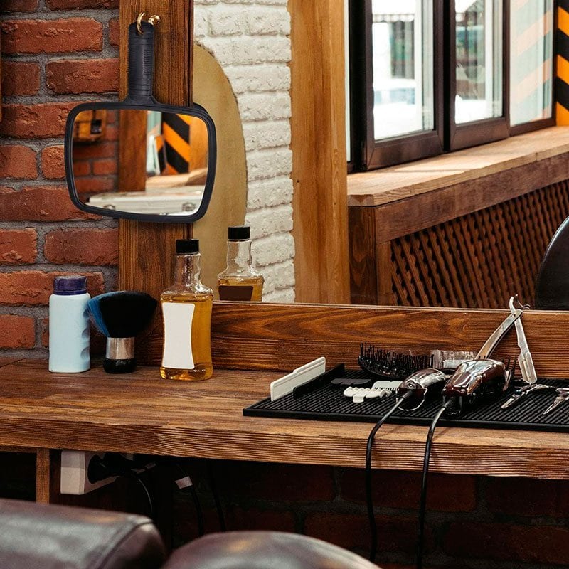 espejo-tv-barbería- distribuciones ti