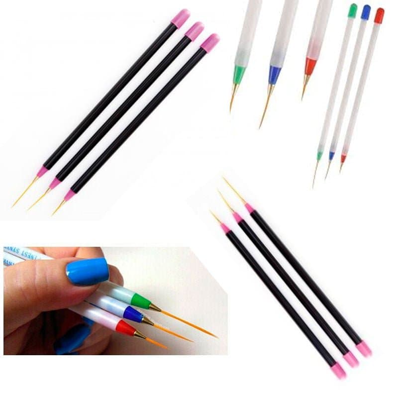 set-3-pinceles-nail-art-Vip-&-Chic- distribuciones ti