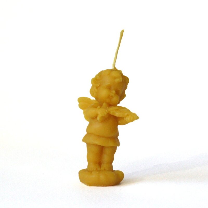 Świeca - Aniołek ze skrzypkami