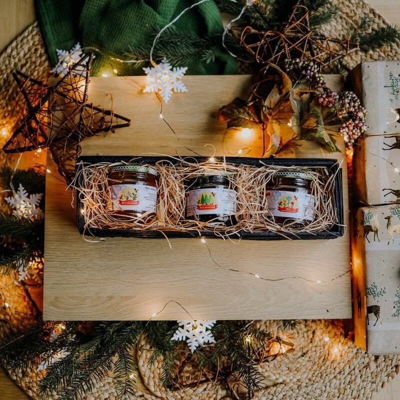 Zestaw prezentowy miodów 3x250g