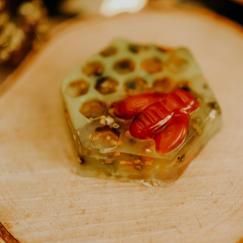 Miodowe mydło glicerynowe