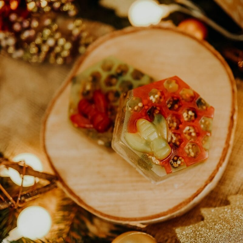 Miodowe mydło glicerynowe - obrazek 2