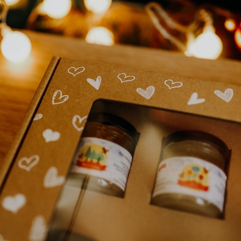 Zestaw miodów 6x50g serca - obrazek 2