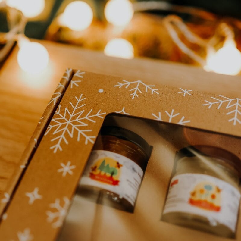 Zestaw miodów 6x50g śnieżynki - obrazek 2