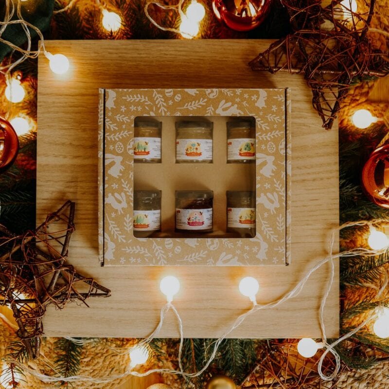 Zestaw miodów 6x50g wielkanoc