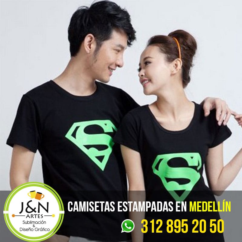 Playeras de discount superheroes para parejas