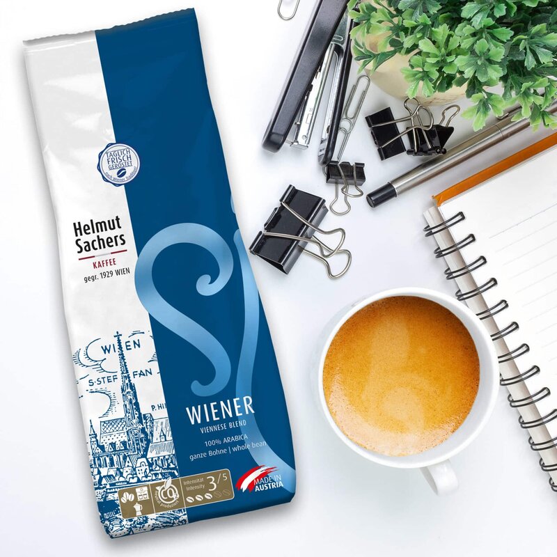 WIENER MISCHUNG, ganze Bohne, 500g – Bild 2