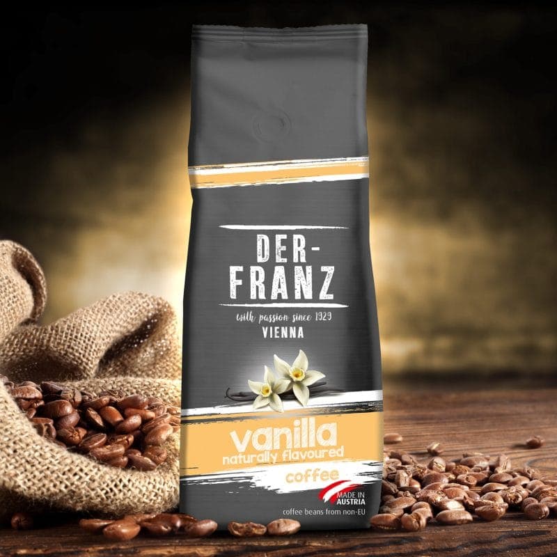Kaffee aromatisiert mit Vanille, ganze Bohne, 1x 500g - Image 4
