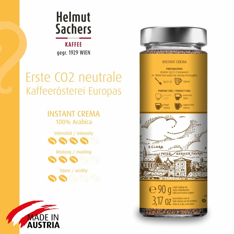 CREMA, Instant Kaffee, 1 x 90g - Image 2