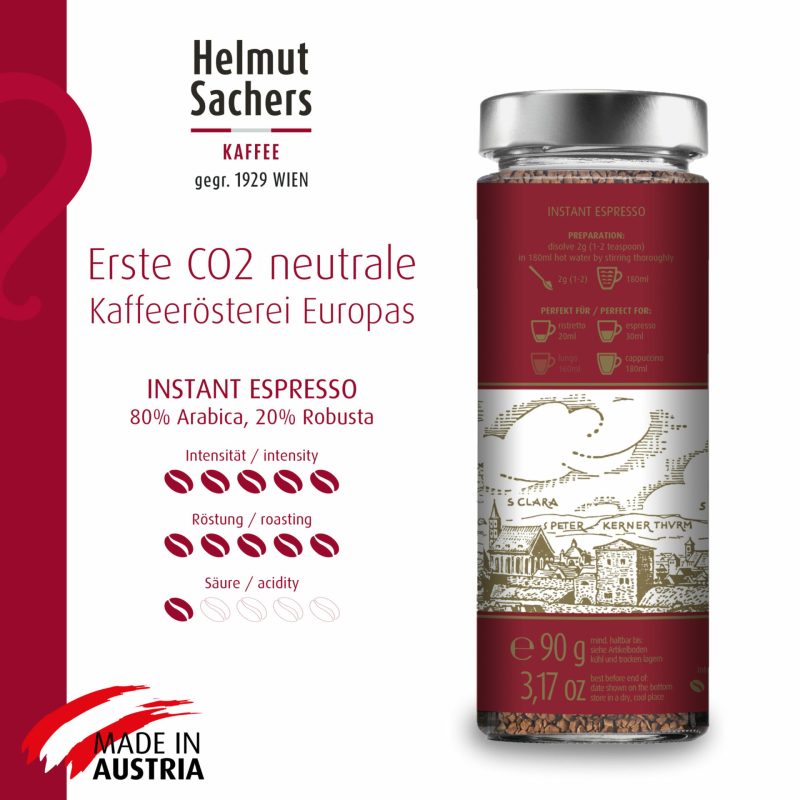 ESPRESSO, Instant Kaffee, 1 x 90g – Bild 2