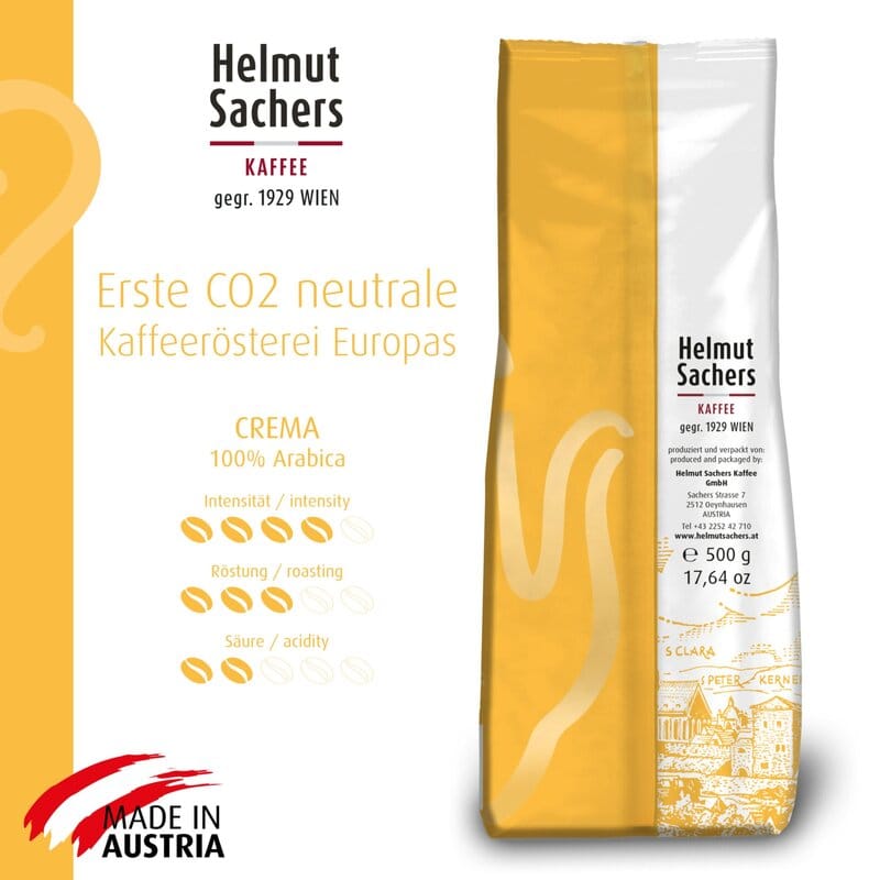 CREMA, ganze Bohne, 500g – Bild 3