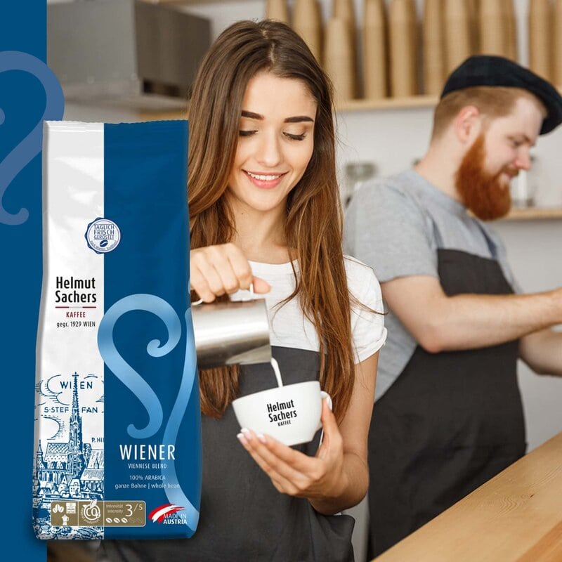 WIENER MISCHUNG, ganze Bohne, 500g – Bild 6