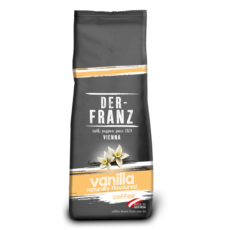 Kaffee aromatisiert mit Vanille, ganze Bohne, 1x 500g