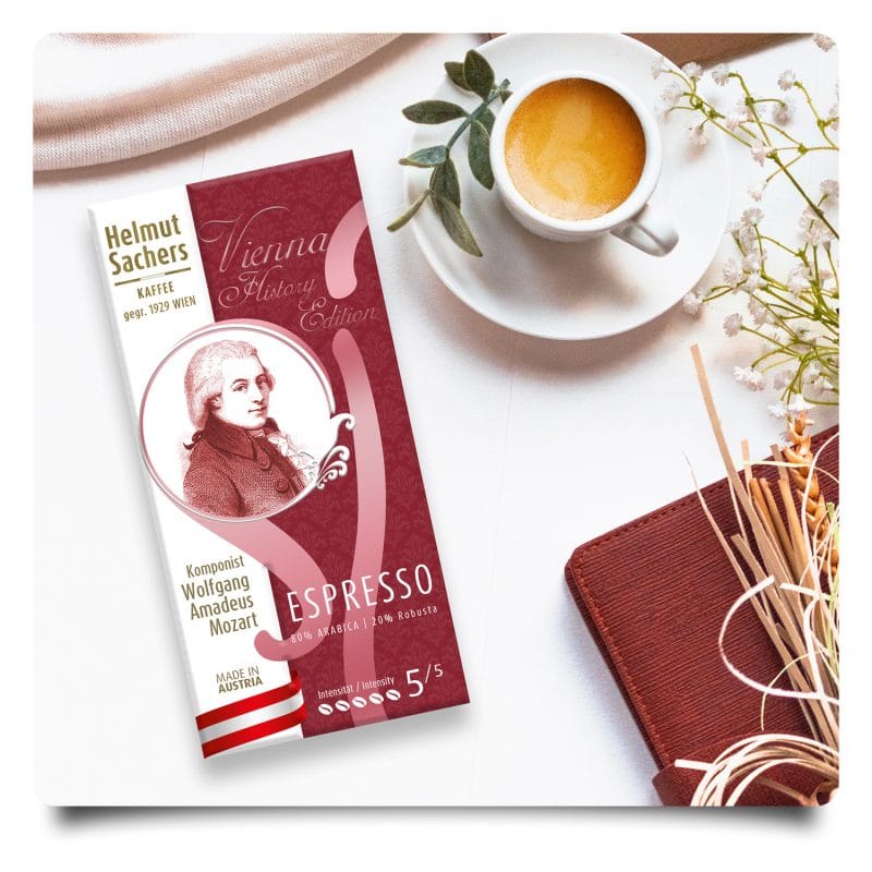 Wolfgang Amadeus Mozart - Espresso, gemahlen, 1x 250g – Bild 2