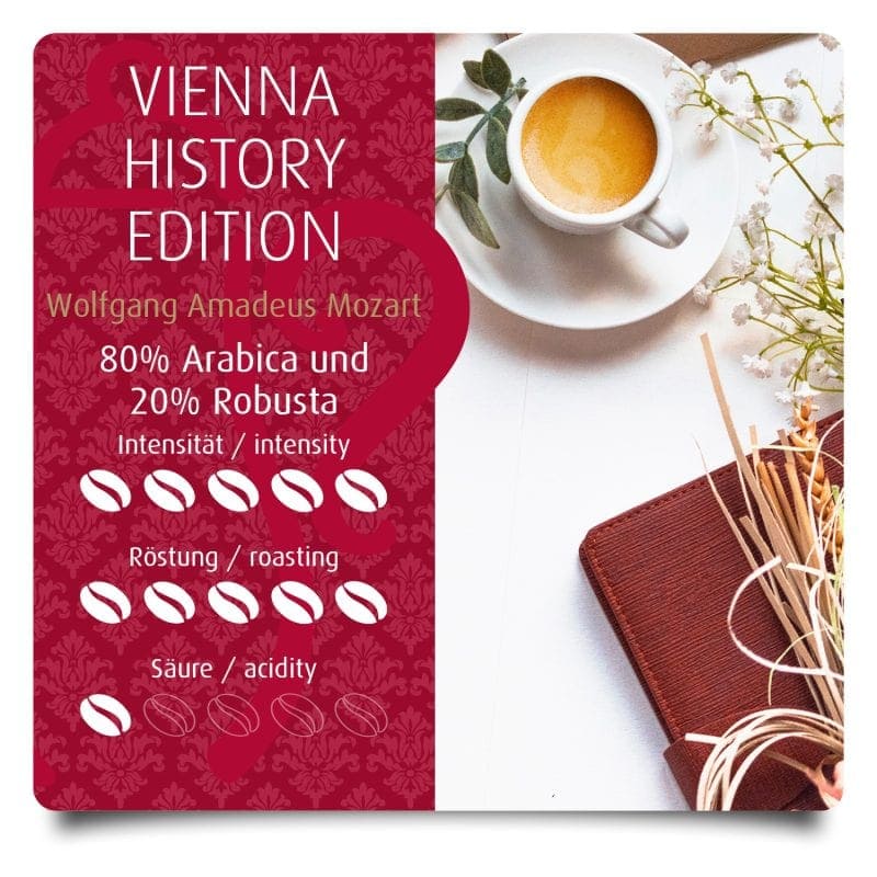 Wolfgang Amadeus Mozart - Espresso, gemahlen, 1x 250g – Bild 3