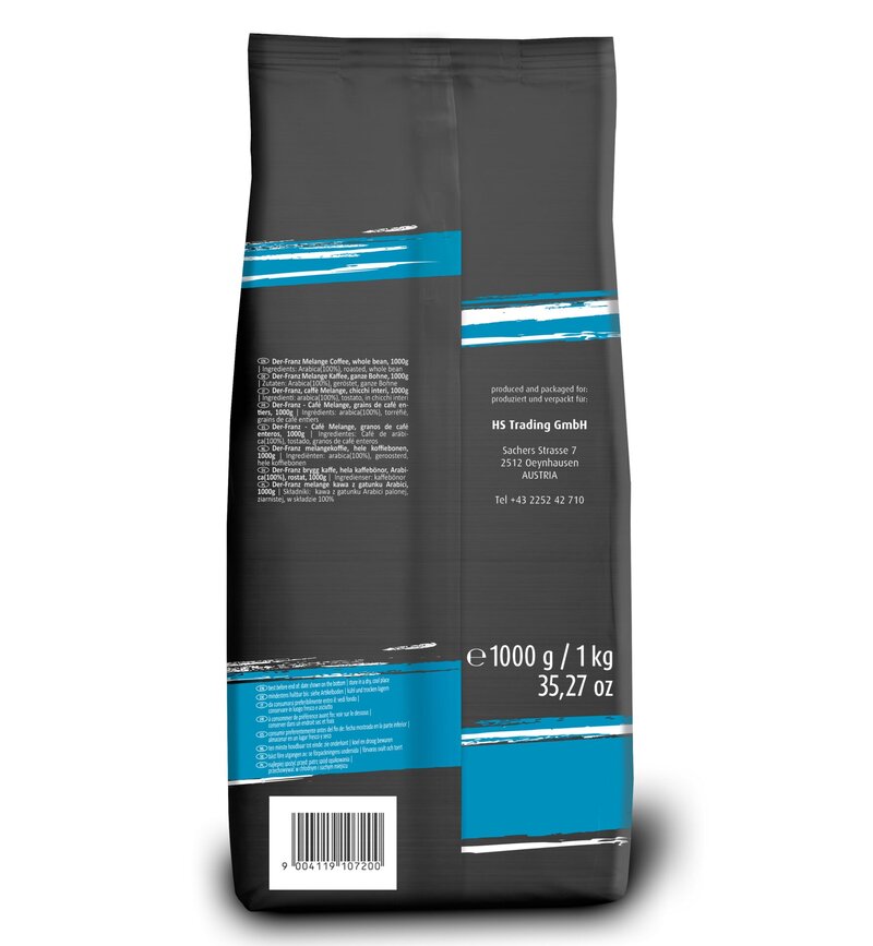MELANGE, ganze Bohne, 1000g – Bild 2