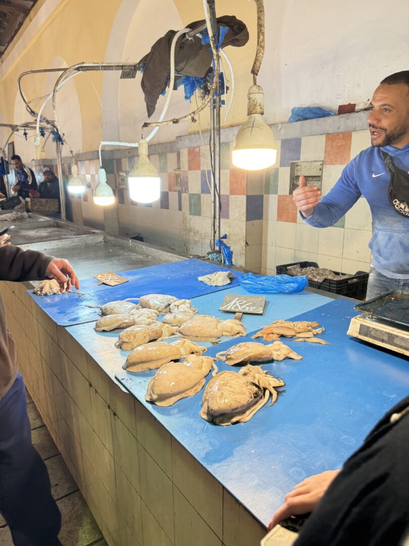 Fresh Market in Tunis, Tunisia