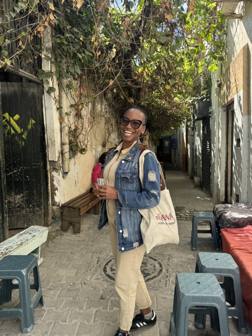 Drinking Tea in the Medina in Tunis, Tunisia