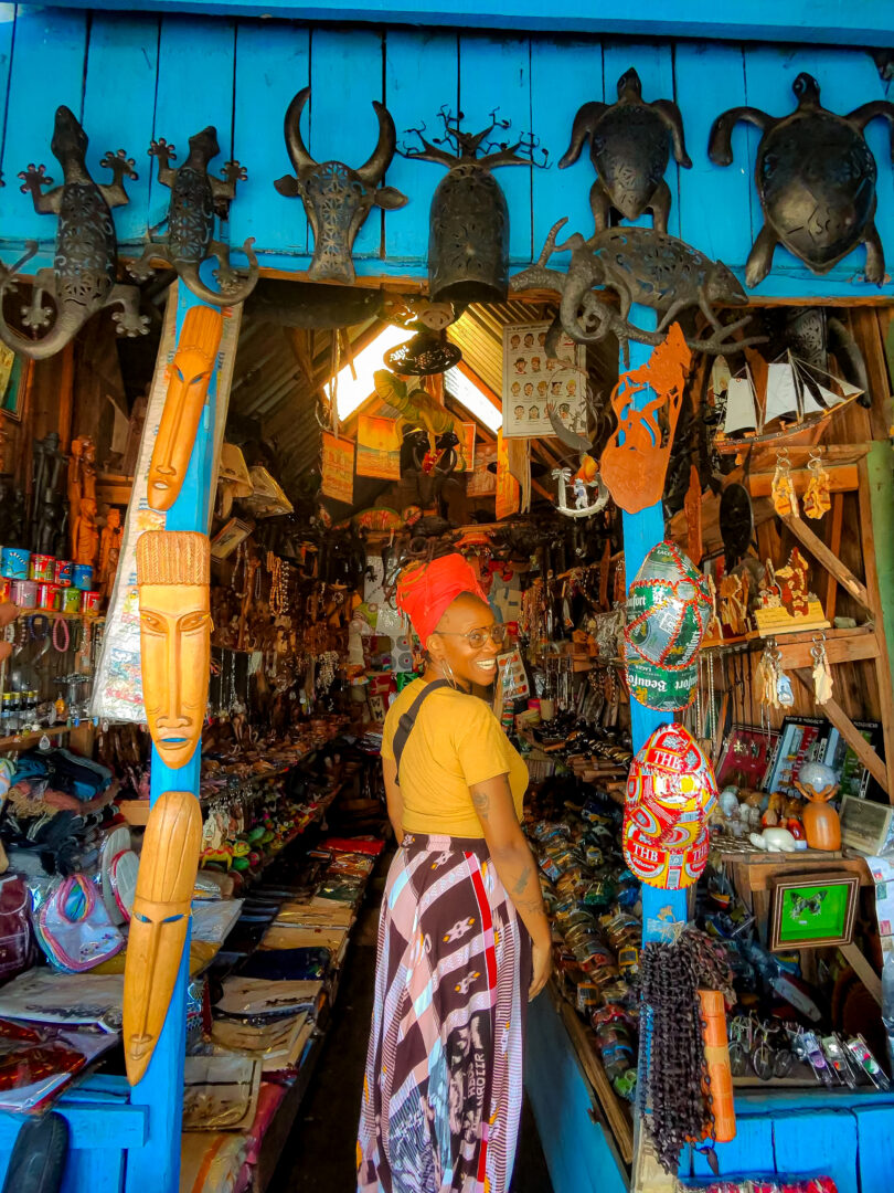 shopping in Tana, Madagascar