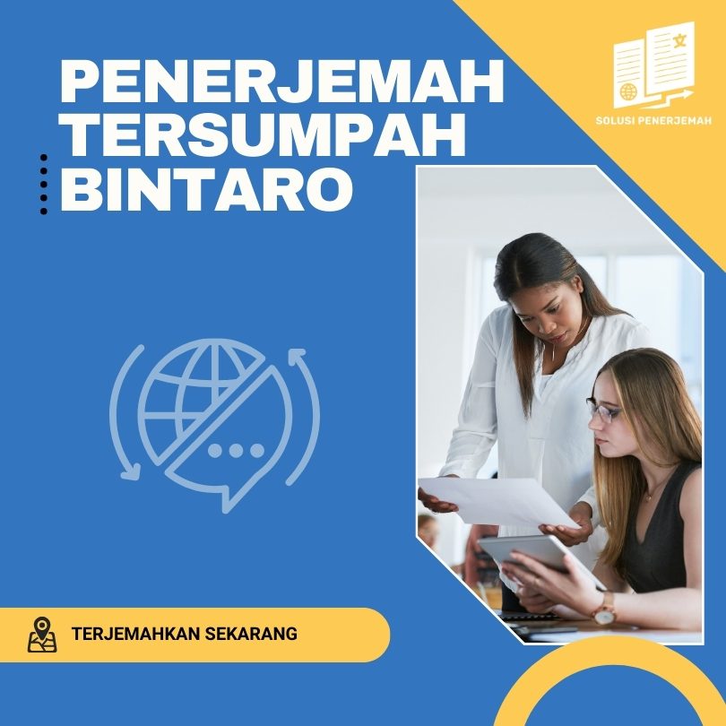 Penerjemah tersumpah Bintaro