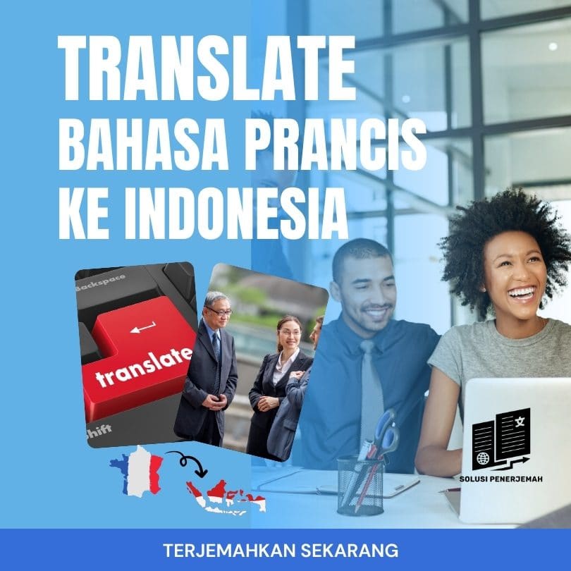 translate bahasa Prancis ke Indonesia