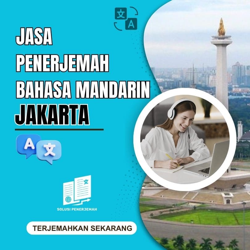Jasa penerjemah Bahasa Mandarin Jakarta