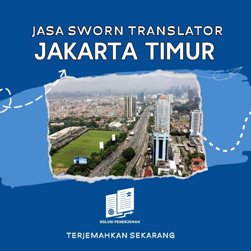 Jasa sworn translator Jakarta Timur