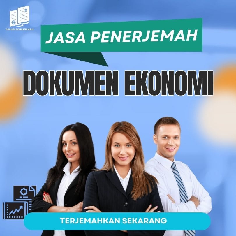 Jasa penerjemah dokumen ekonomi