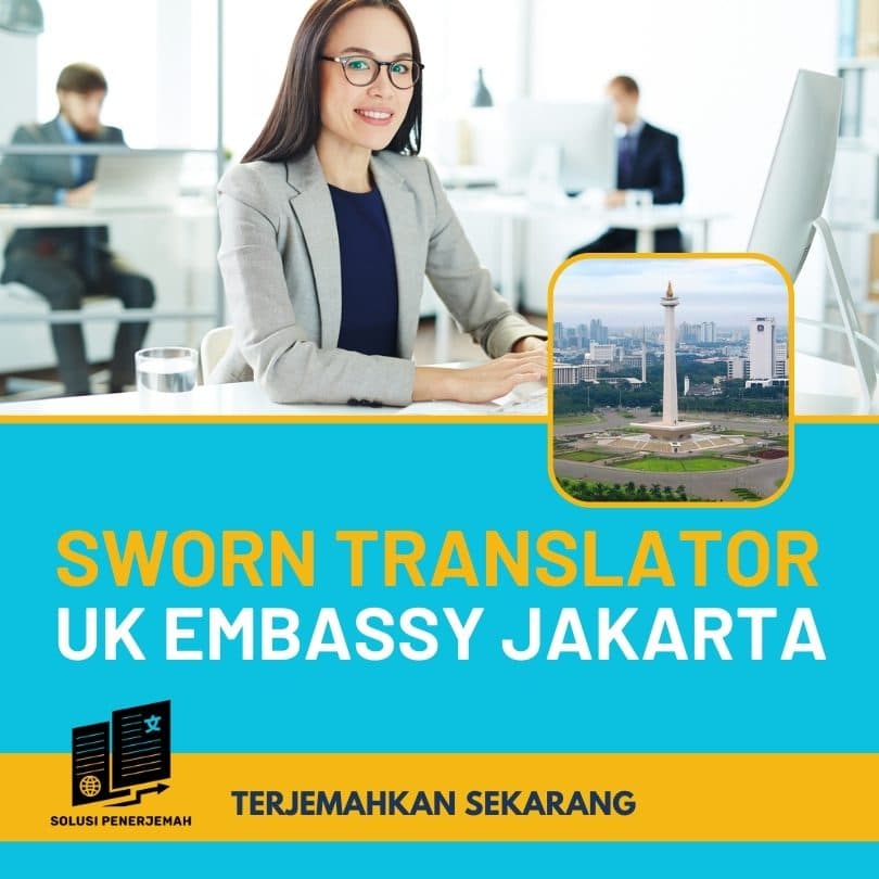 sworn translator uk embassy Jakarta