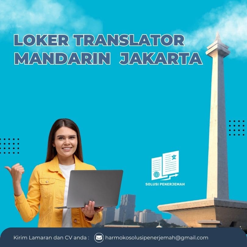 Loker Translator Mandarin Jakarta