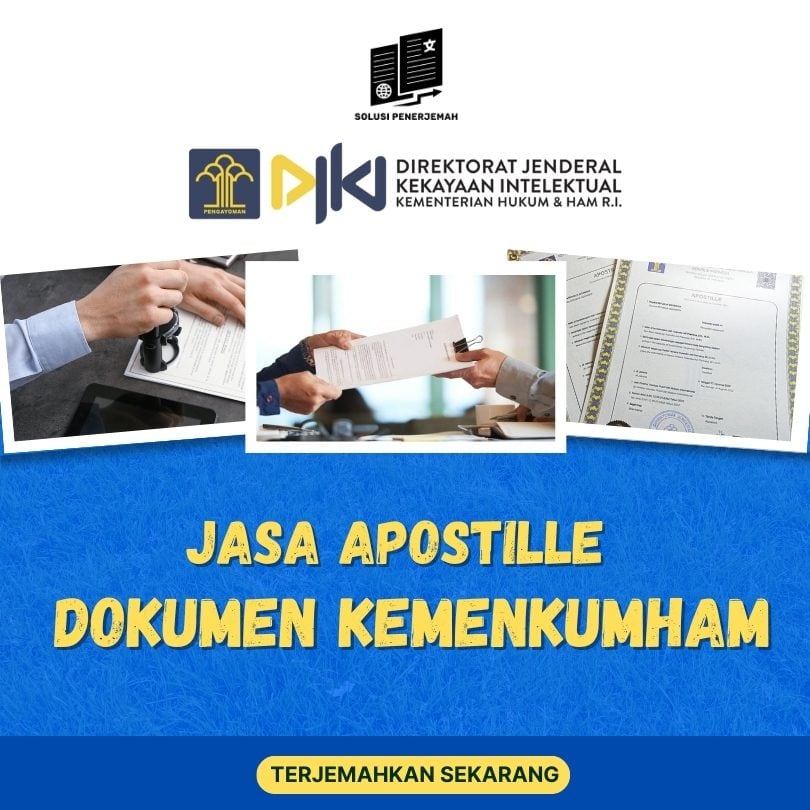 Jasa apostille dokumen kemenkumham