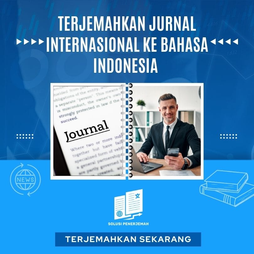 Penerjemah jurnal internasional ke bahasa Indonesia