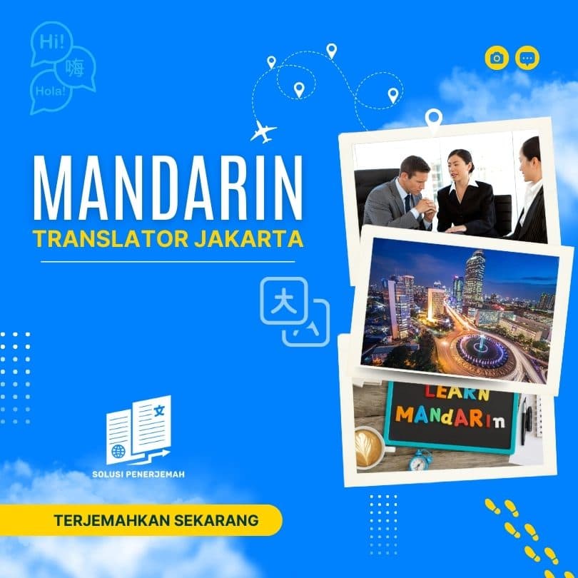 Mandarin translator Jakarta